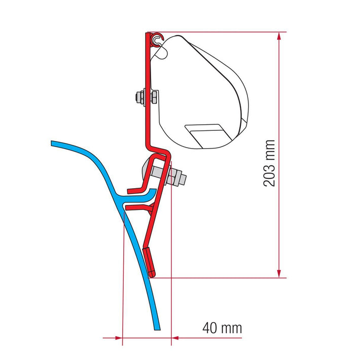 Fiamma Kit for VW T3 Lift Roof: Transform Your Camper with a New Awning