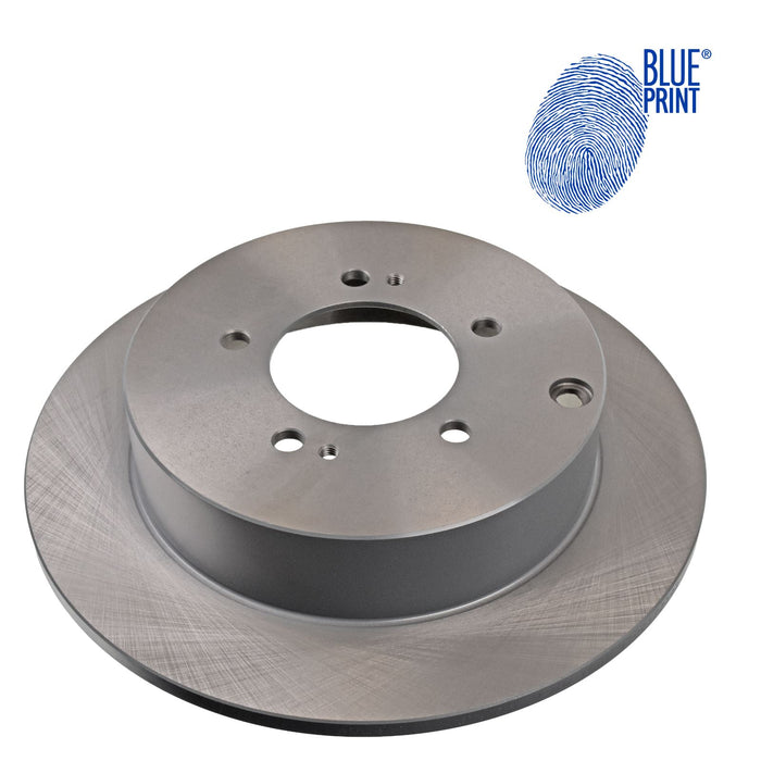 Pair of Blue Print Rear Solid Brake Discs for Citroen C Crosser  Mitsubishi Outl