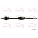 APEC Driveshaft ADS1598R fits Peugeot Fiat Citroën Ulysse Synergie Ulysse Scudo Apec  - Dynamic Drive