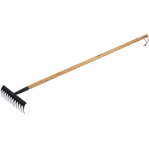 Draper Carbon Steel Garden Rake with Ash Handle 14306 Draper  - Dynamic Drive