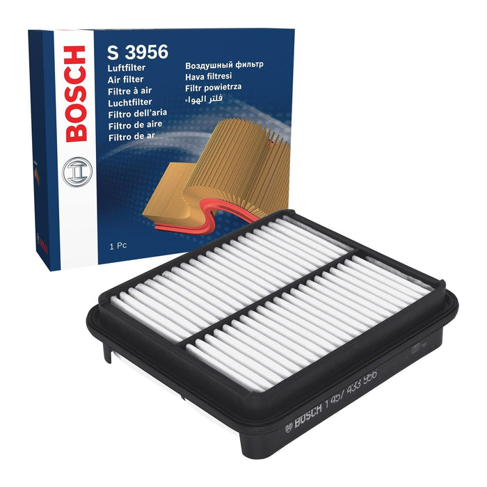 Genuine Bosch Car Air Filter S3956 fits Suzuki Grand Vitara - 1.6 - 98-04 145743