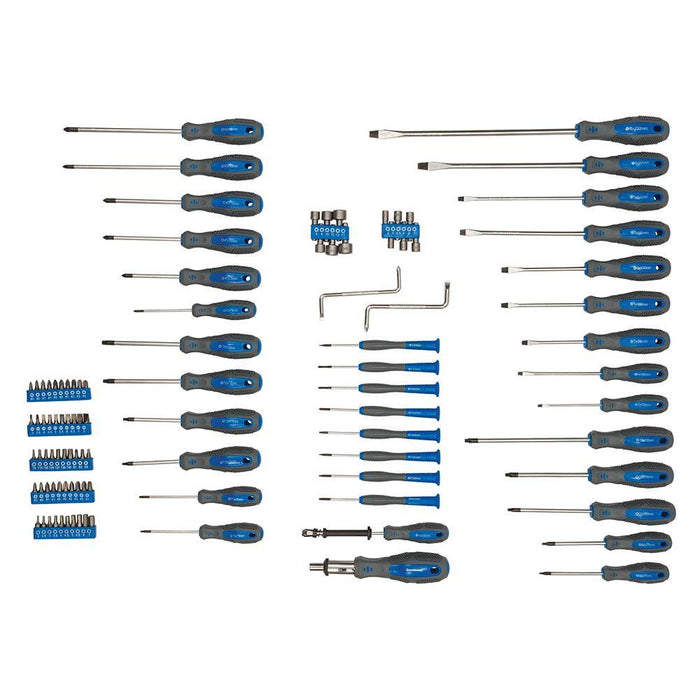 Silverline Screwdriver Set 100pce 100pce Silverline  - Dynamic Drive