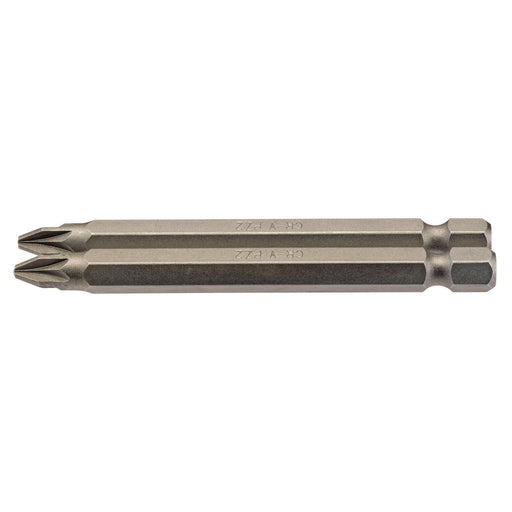 Draper PZ Type Insert Bit, 1/4" Hex, 75mm Long, No.2 (Pack of 2) 64312 Draper  - Dynamic Drive