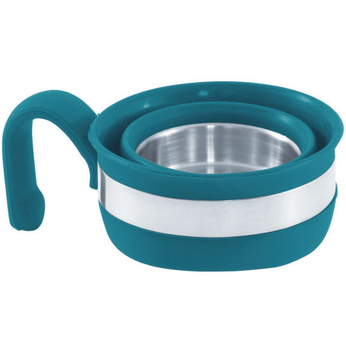 Collaps Mug Deep Blue: Collapsible and Reusable Camping Mug Outwell  - Dynamic Drive