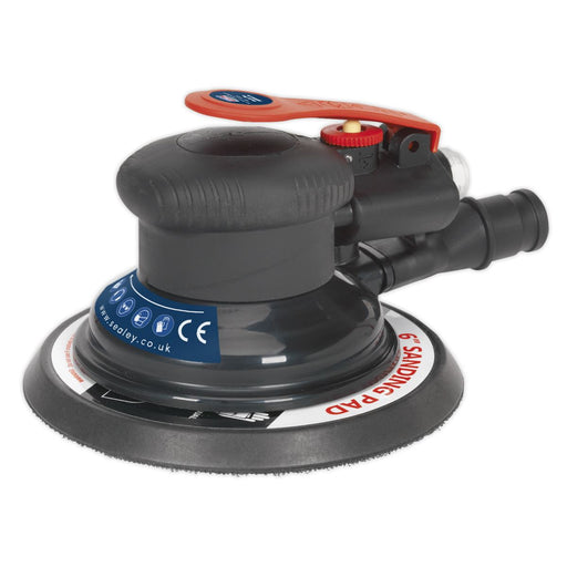 Sealey Air Palm Orbital Sander150mm Dust-Free SA801 Sealey  - Dynamic Drive