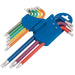 Draper TX-STAR Metric Coloured Long Arm Key Set (9 Piece) 66143 Draper  - Dynamic Drive