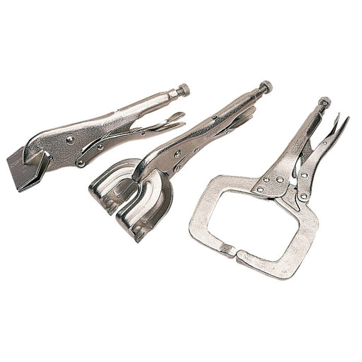 Draper Self Grip Clamp Kit (3 Piece) 33836 Draper  - Dynamic Drive