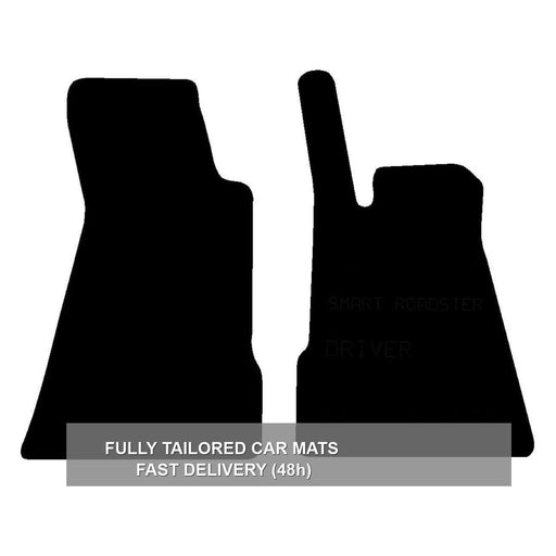 Tailored Rubber Mats for Smart Roadster 03-07  2003 2004 2005 2006 2007 UKB4C  - Dynamic Drive