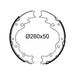 Valeo Drum Brake Shoes 564297 Automotive Part fits Mazda Valeo  - Dynamic Drive