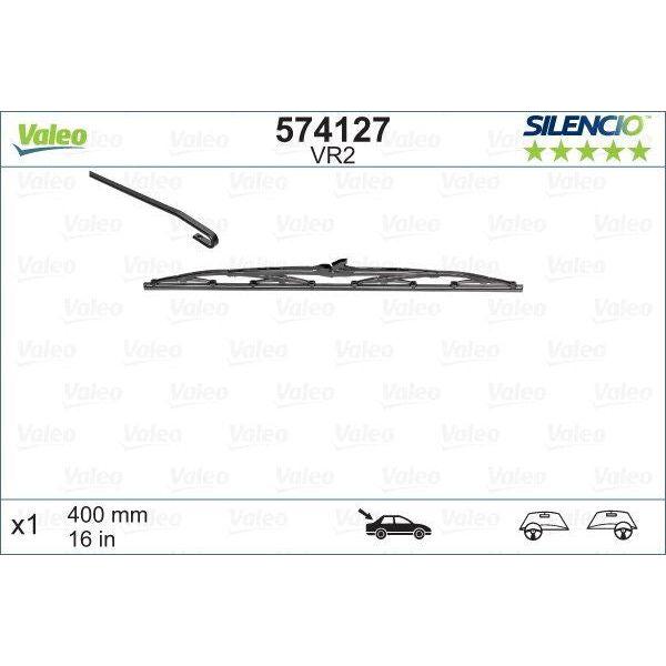 Valeo Rear Single Wiper Blades 574127 Automotive Part fits Renault Valeo  - Dynamic Drive