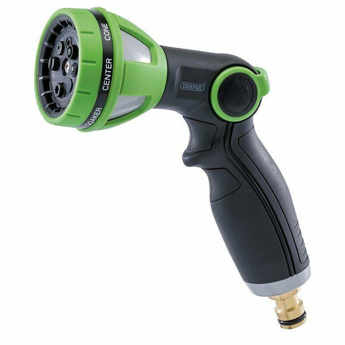 Draper 8 Pattern Spray Gun with Thumb Control 19722 Draper  - Dynamic Drive