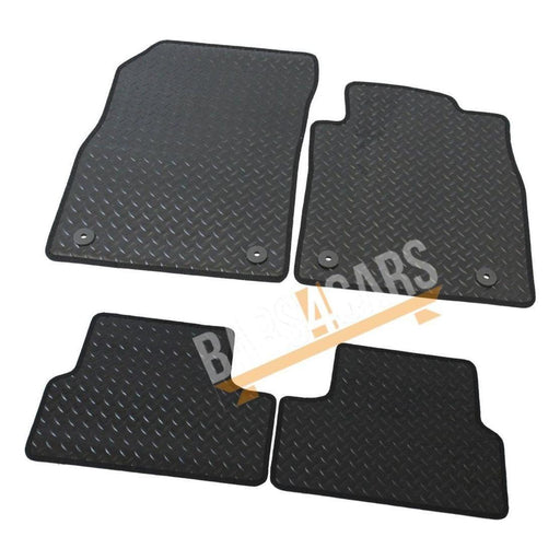 Tailored Rubber Car Mats for Vauxhall Astra 10-15 Gtc Set of 4 With 4 Clips UKB4C  - Dynamic Drive