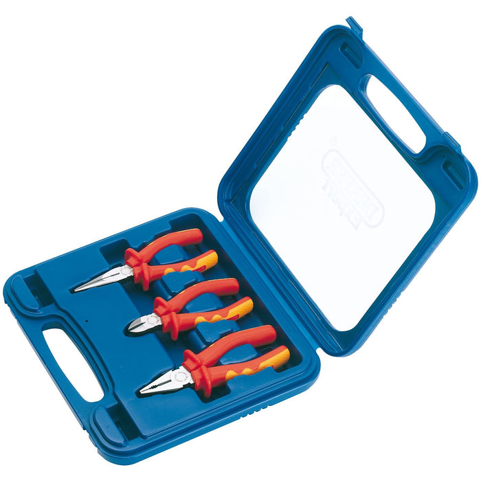 Draper VDE Fully Insulated Plier Set (3 Piece) 69288 Draper  - Dynamic Drive