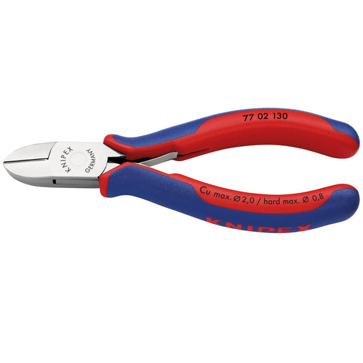 Draper Knipex 77 02 130 Bevelled Electronics Diagonal Cutters, 130mm 27724 Draper  - Dynamic Drive