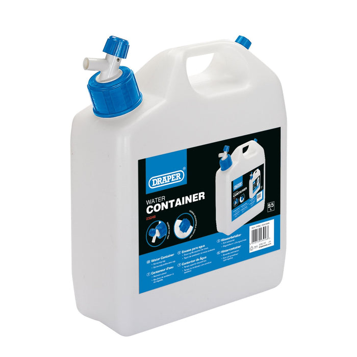 Draper Water Container with Tap, 9.5L 23246 Draper  - Dynamic Drive