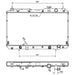 NRF Radiator 53507 NRF  - Dynamic Drive