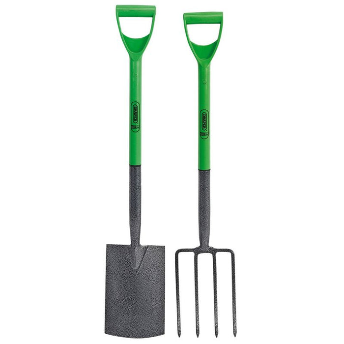 Draper Carbon Steel Garden Fork and Spade Set 16566 Draper  - Dynamic Drive