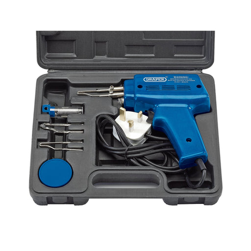 Draper 230V Soldering Gun Kit, 100W 71420 Draper  - Dynamic Drive