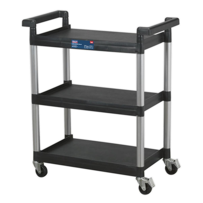 Sealey Workshop Trolley 3-Level CX308 Sealey  - Dynamic Drive