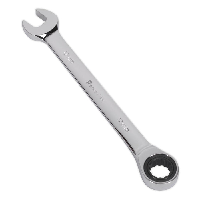 Sealey Ratchet Combination Spanner 12mm RCW12