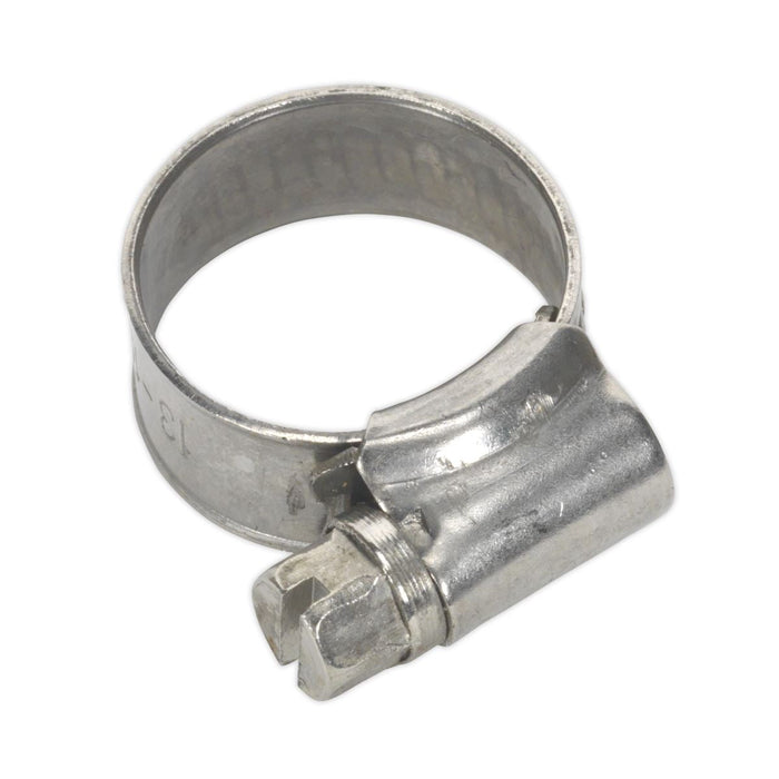 Sealey Hose Clip Stainless Steel13-19mm Pack of 10 SHCSSM00