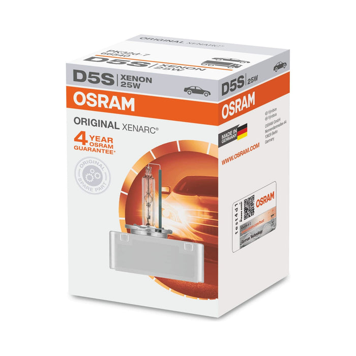 Osram 66540 XENARC Original D5S, Headlight, Xenon Bulb, Folding Box (1 lamp)