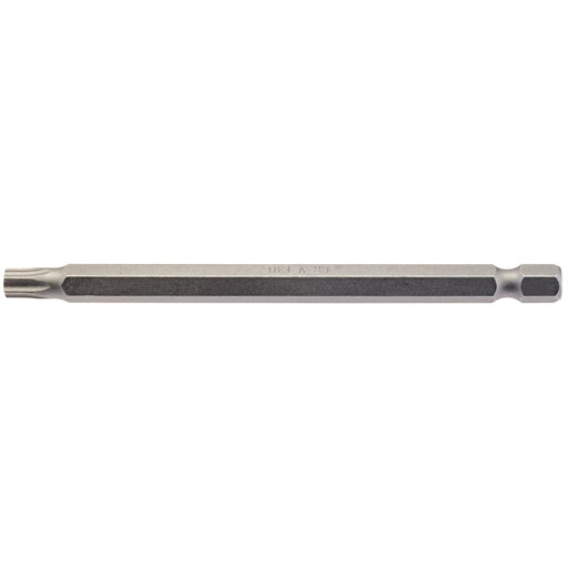 Draper TX-STAR Insert Bit, 1/4" Hex, 100mm Long, T30 (Pack of 1) Draper  - Dynamic Drive