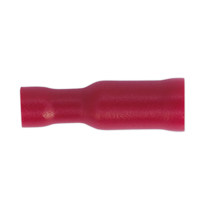 Sealey Female Socket Terminal4mm Red Pack of 100 RT23