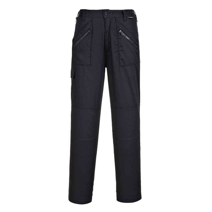 Portwest Ladies Action Trousers - Black - Large Portwest  - Dynamic Drive