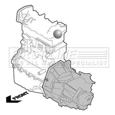 Genuine First Line Engine Mounting fits Renault Scenic 1.6 0509 FEM3981 First Line  - Dynamic Drive