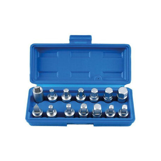 Laser Drain Plug Key Set 3/8"D 14pc 3175 Laser Tools  - Dynamic Drive