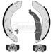 Genuine Borg & Beck Brake Shoe Kit fits Renault Clio II 9808 BBS1047K Borg & Beck  - Dynamic Drive