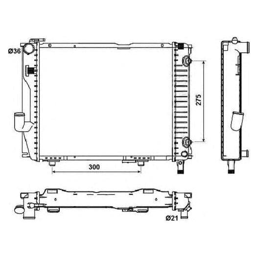 NRF Radiator 53030