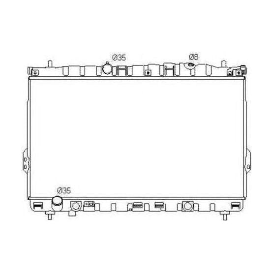 NRF Radiator 53353