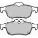 Genuine Borg & Beck Rear Brake Pads fits Renault Latitude 0211 BBP2303 Borg & Beck  - Dynamic Drive