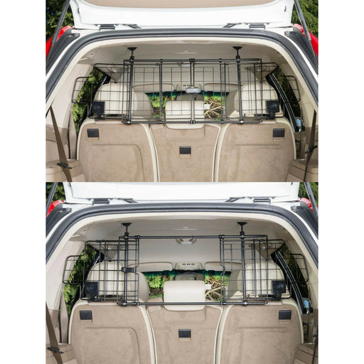 Premium Universal Car Mesh Dog Guard with Opening Access | Headrest Mount Summit  - Dynamic Drive