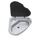 Thetford Series 33 Triangular Sink with Glass Lid, Left Hand, 480mm Thetford  - Dynamic Drive