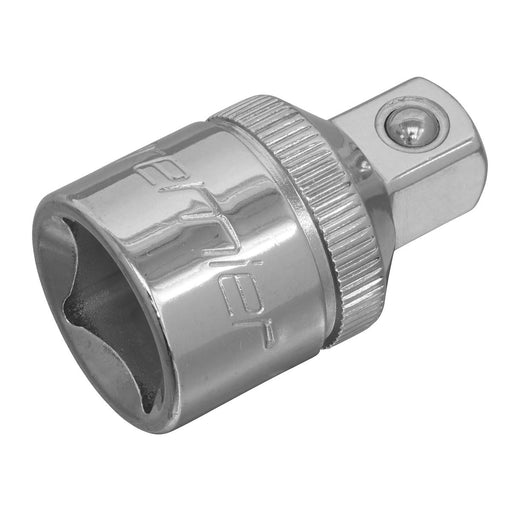 Sealey Adaptor 1/2"Sq Drive Female to 3/8"Sq Drive Male S12F-38M Sealey  - Dynamic Drive