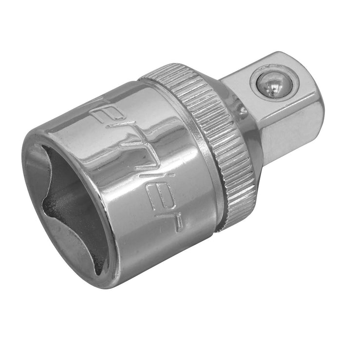 Sealey Adaptor 1/2"Sq Drive Female to 3/8"Sq Drive Male S12F-38M Sealey  - Dynamic Drive