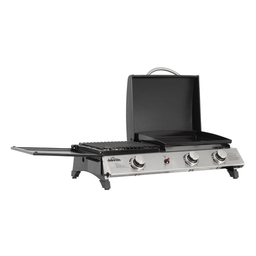 Dellonda 3 Burner Stainless Steel Portable Gas Plancha/Grill 8.5kW Dellonda  - Dynamic Drive