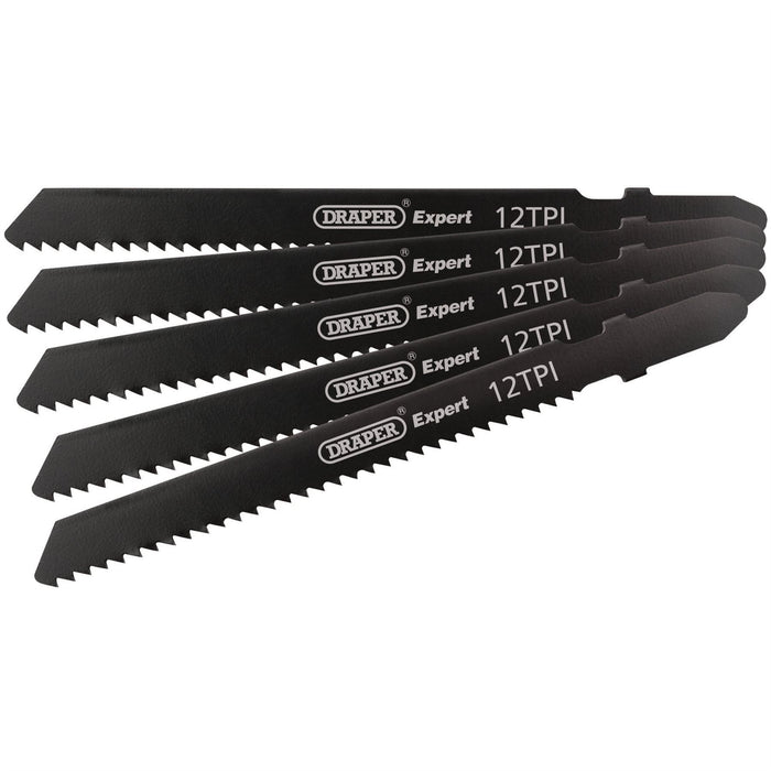 Draper DT119B Jigsaw Blade Set, 92mm (5 Piece) 81722