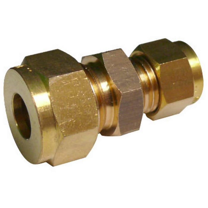 AG Unequal Compression Gas Coupling for 5/16" to 1/4" Copper