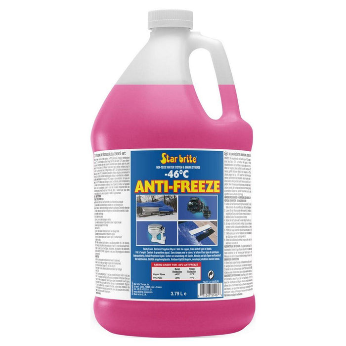 Star Brite Non-Toxic Antifreeze Pink 3.78L, Ready To Use, Starbrite