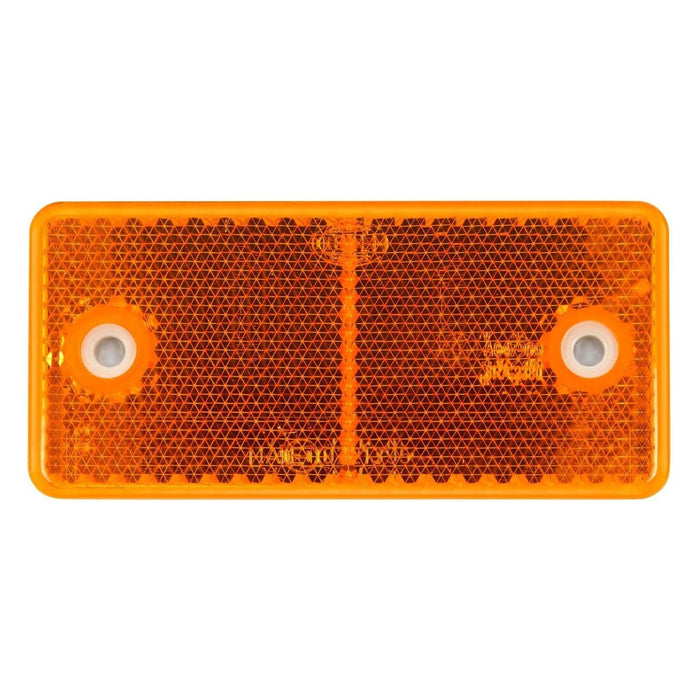 Hella Reflector Lens Colour: Yellow Bolted 8RA 003 326-011 Hella  - Dynamic Drive