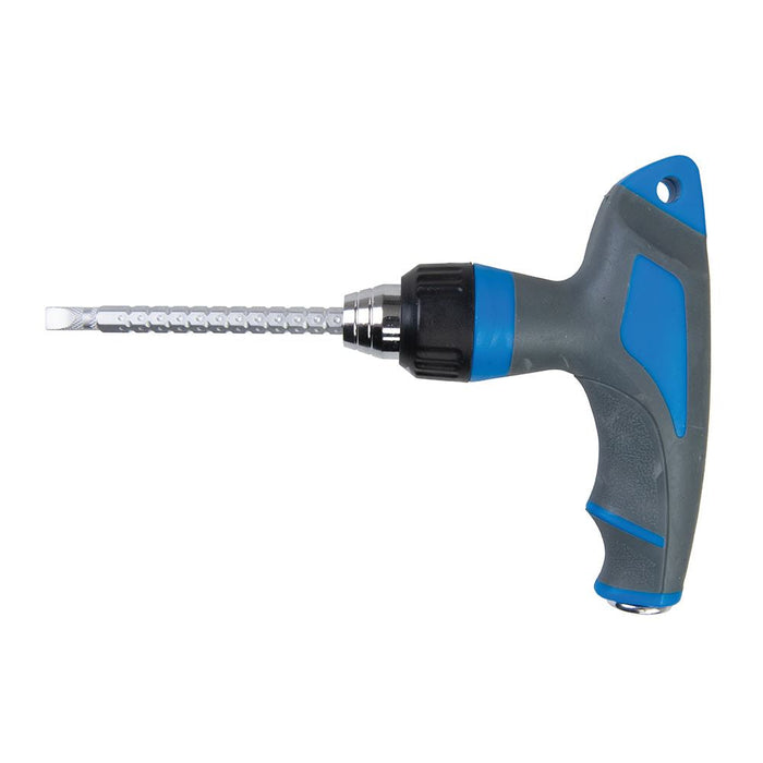 Silverline T-Handle Ratchet Screwdriver 160mm