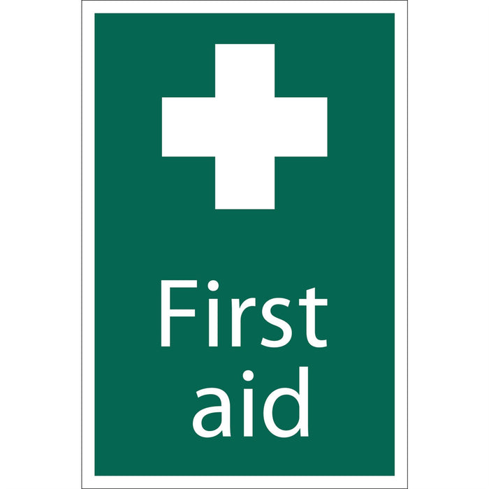 Draper 'First Aid' Safety Sign, 200 x 300mm 72534 Draper  - Dynamic Drive