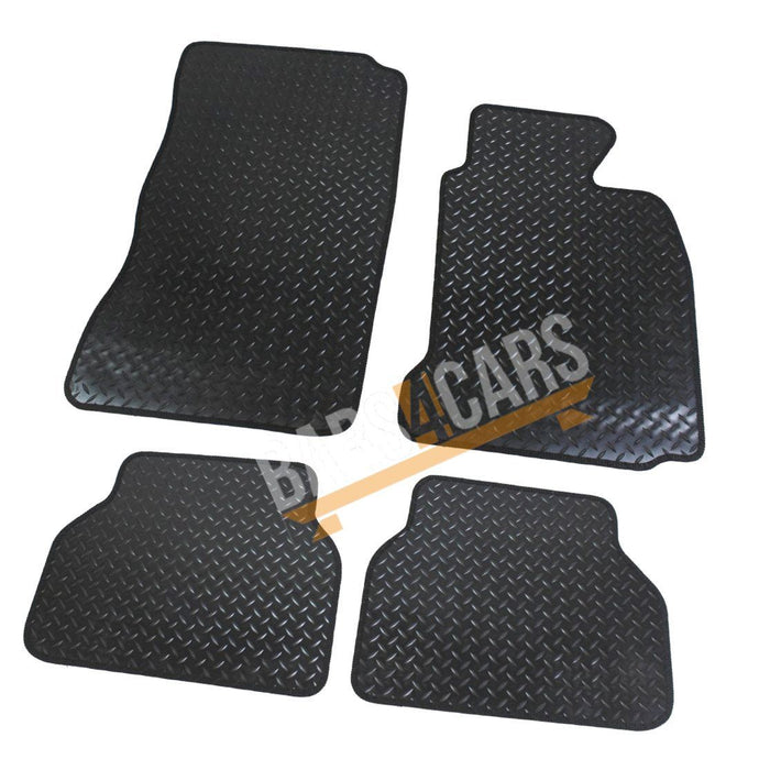 Tailored Rubber Mats fits BMW E39 (5 Series)  1996 1997 1998 1999 2000 2001 2002 UKB4C  - Dynamic Drive