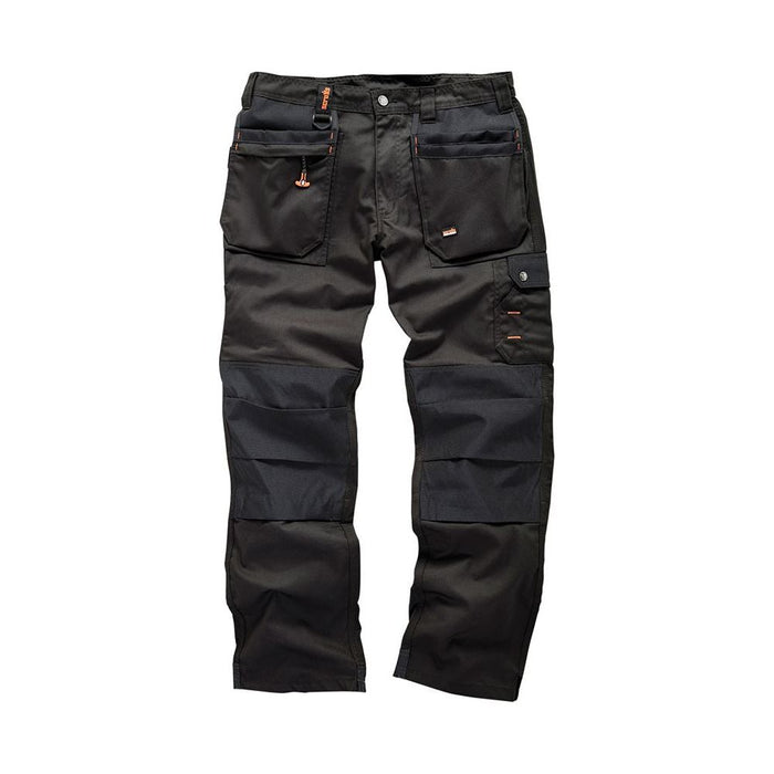 Scruffs Worker Plus Trousers Black 33R Scruffs  - Dynamic Drive