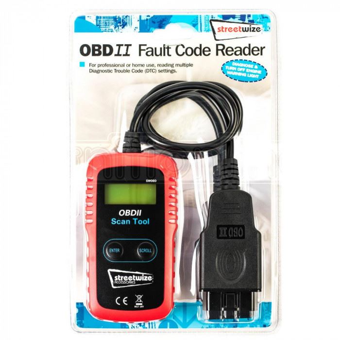 EOBD OBDII OBD2 Car Fault Code Reader Vehicles Scanner Tool Diagnostic Streetwize  - Dynamic Drive