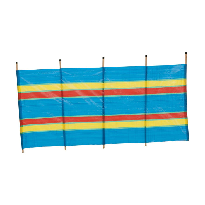 5 Pole Multicoloured Polythene Windbreak 1442 Quest  - Dynamic Drive